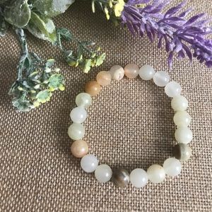 Green onyx natural crystal bracelet